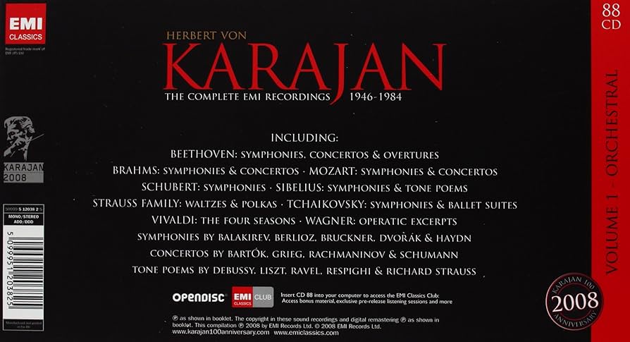 Herbert von Karajan - The complete EMI recordings 1946-1984