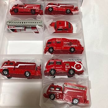 Amazon | トミカ 消防車セット | ミニカー・ダイキャストカー | ホビー