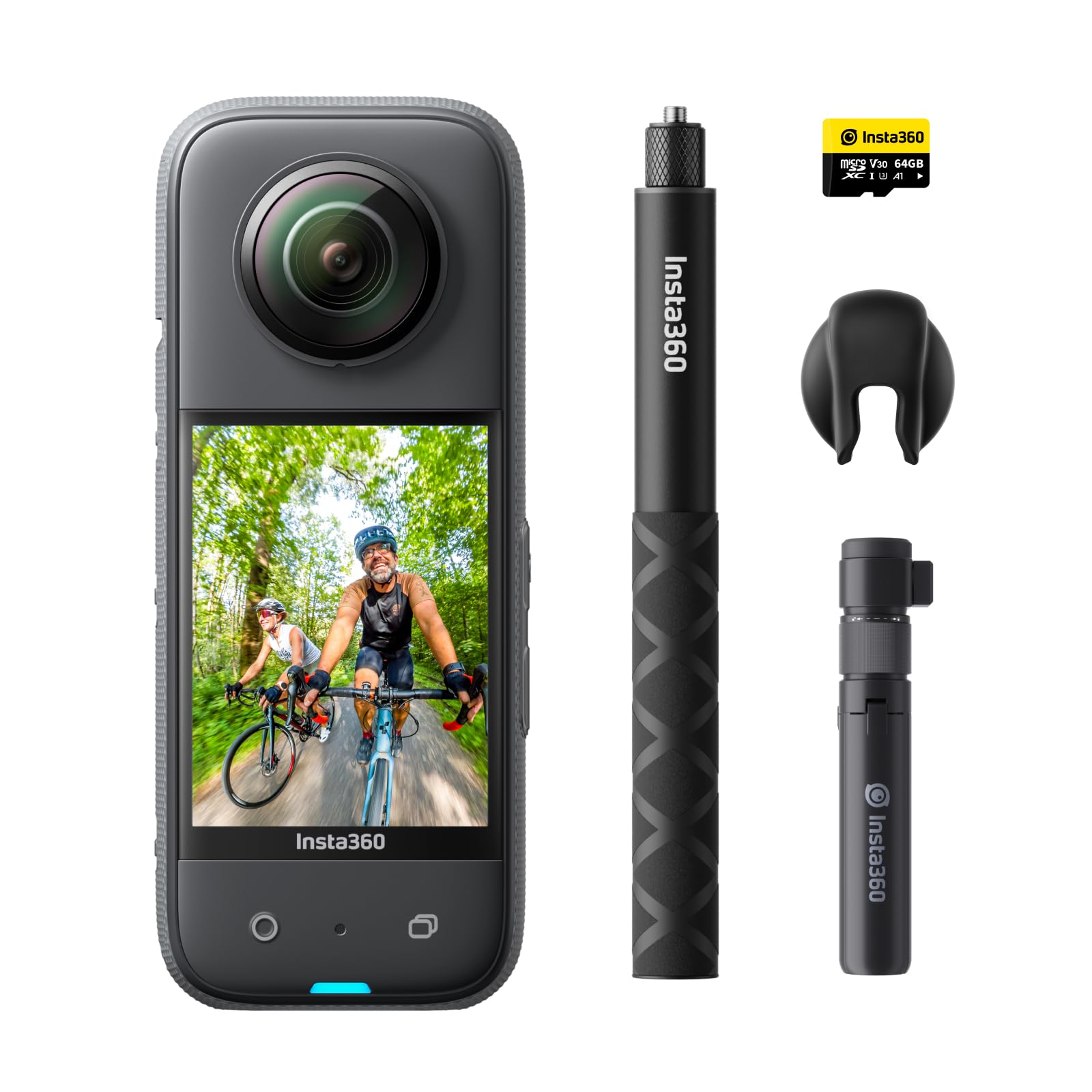 Amazon | Insta360 X3 ｜ 新型1/2インチ48MPセンサー IPX8防水 5.7K360