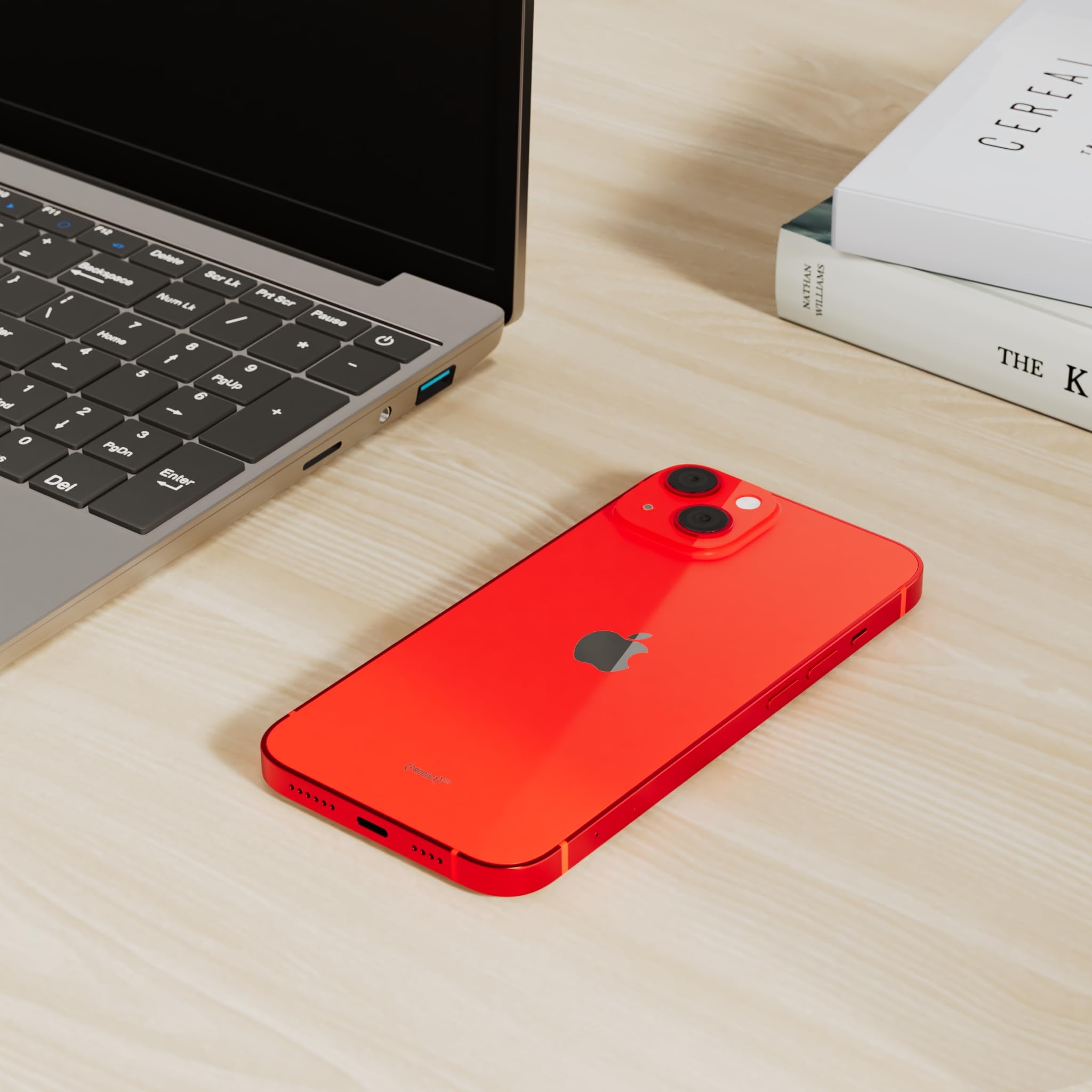 Amazon.com: Apple iPhone 14 Plus, 128GB, (PRODUCT)Red for AT&T