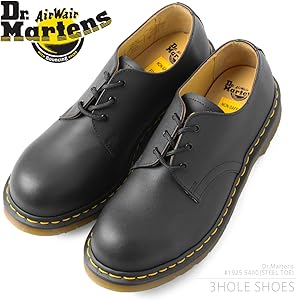 Amazon | [ドクターマーチン] 1925 5400 スチールトゥ 3ホールシューズ