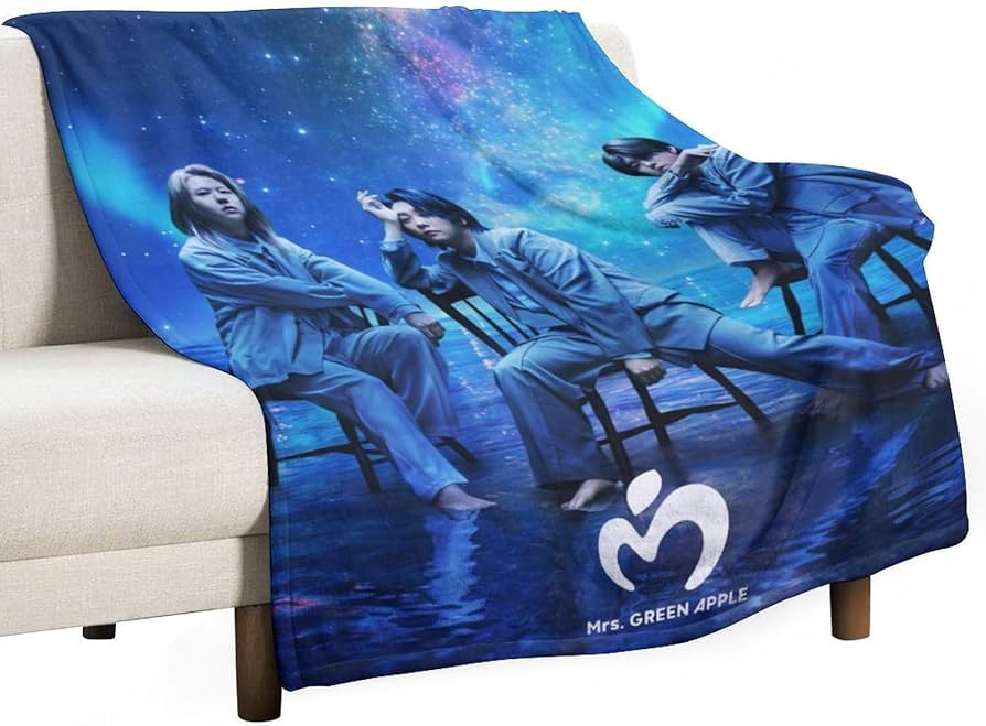 Amazon｜ミセス・グリーン・アップル 毛布 ブランケット ふわふわ 肌に