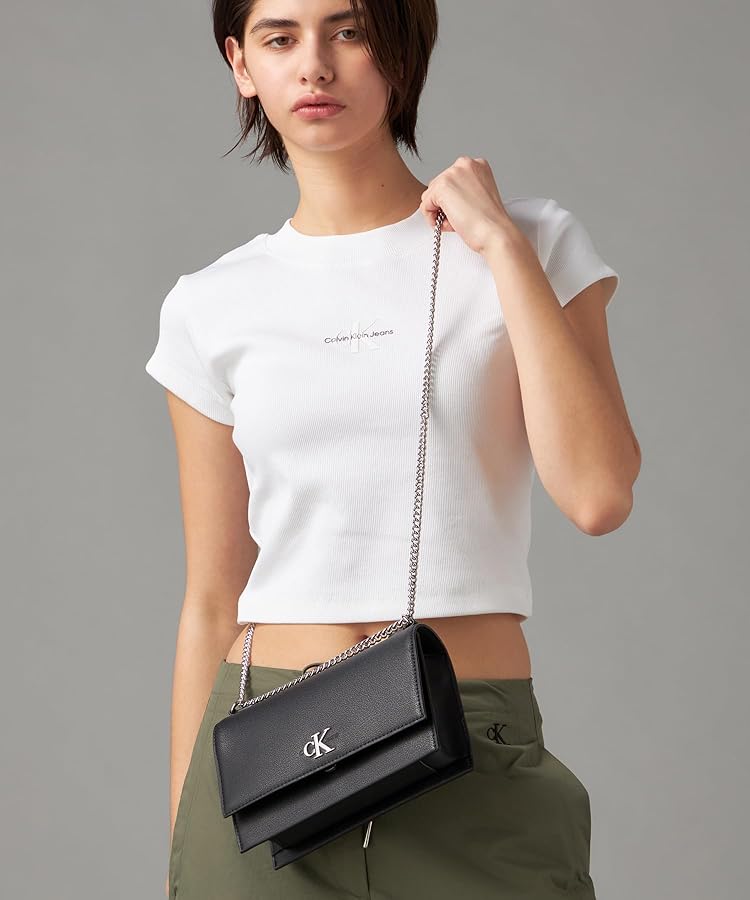 Amazon | (カルバンクライン) CALVIN KLEIN スモールフラップチェーン