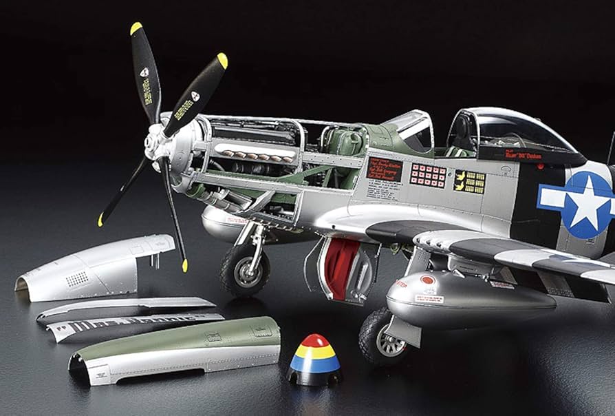 Amazon.com: Tamiya Models P-51D/K Mustang Model Kit : Arts, Crafts