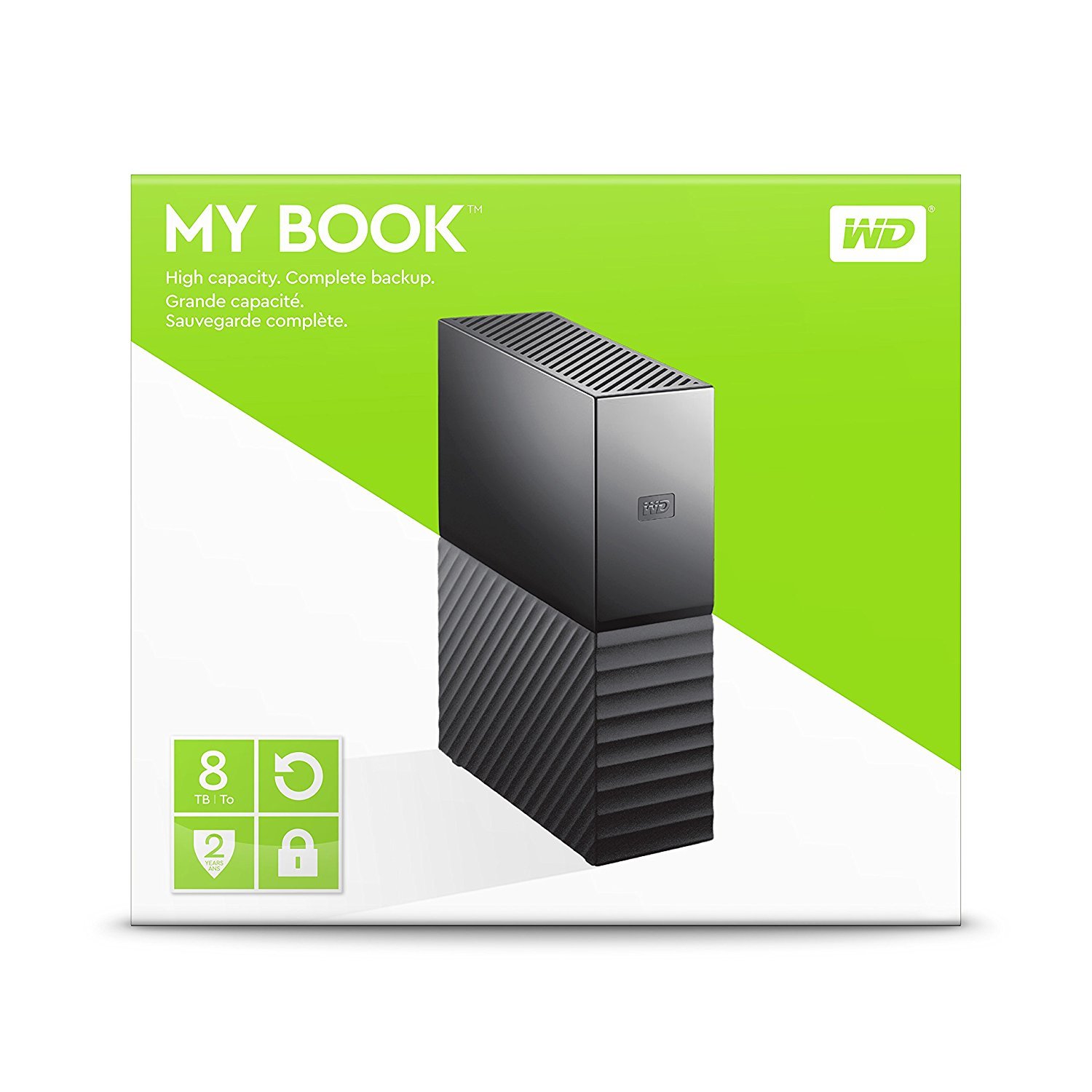 Amazon.com: Western Digital 8TB My Book Desktop External Hard