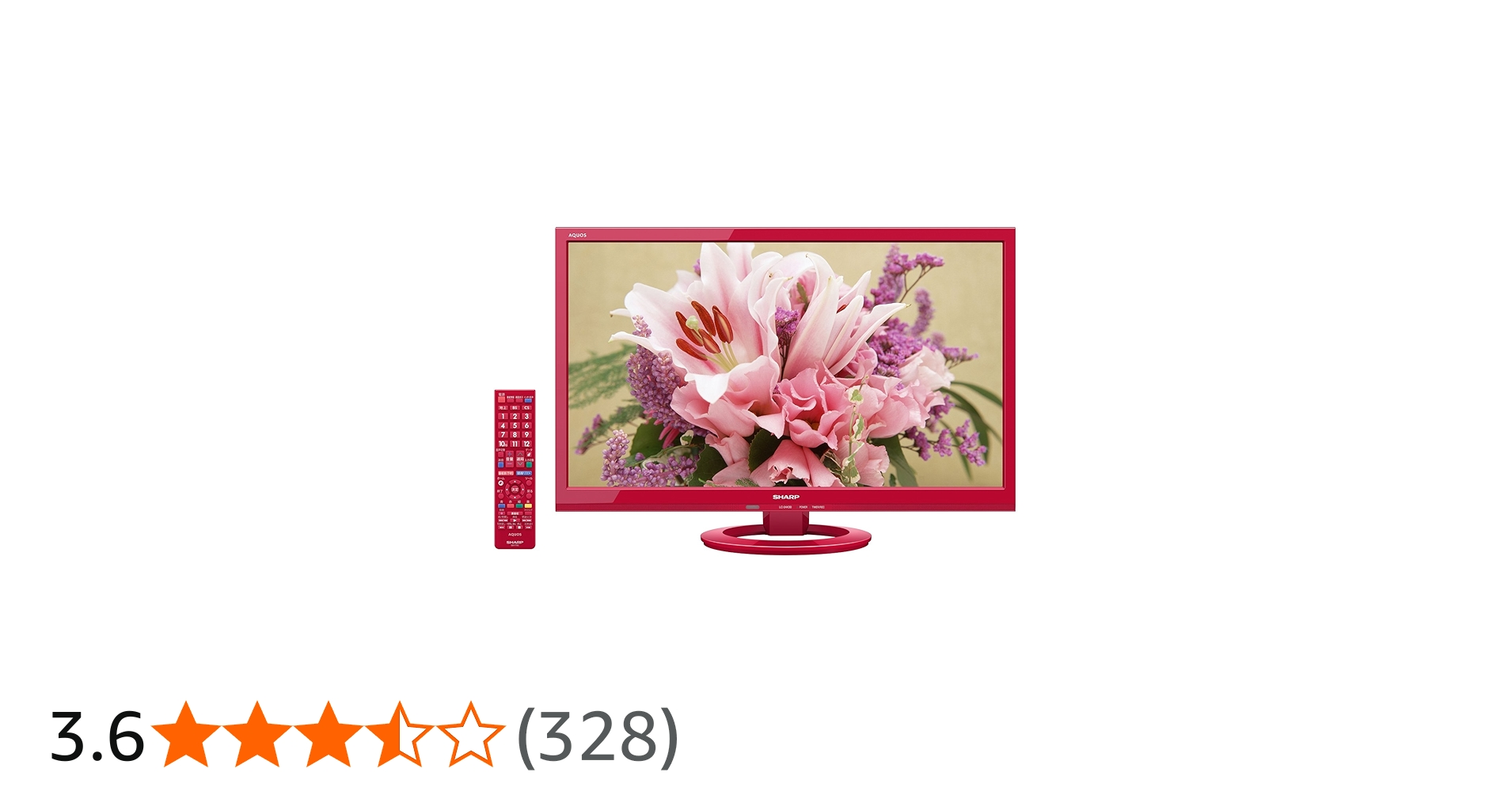 Amazon.co.jp: Sharp Aquos LC-24K30-R LCD TV 24 Type Red Series