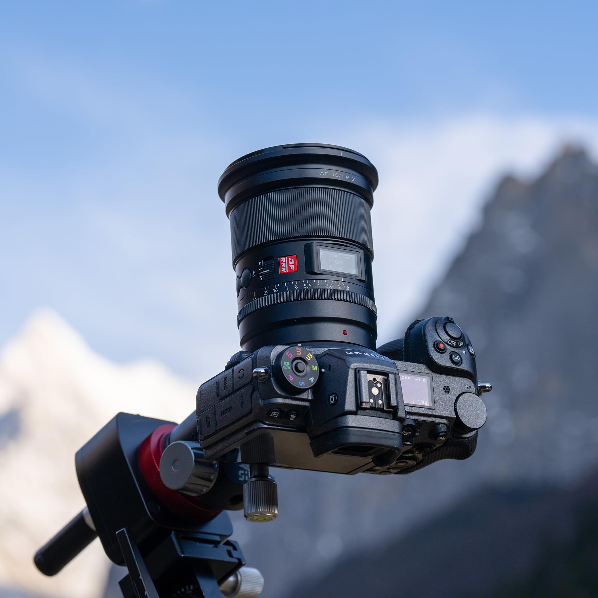 VILTROX Lente de Quadro Completo Af 16Mm F1.8 Z para Nikon Z-Mount