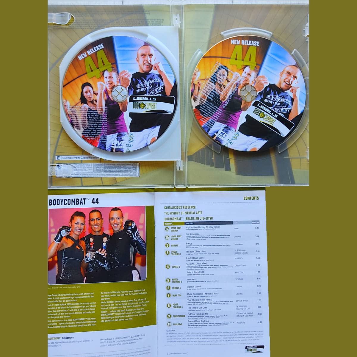 Amazon.co.jp: ボディコンバット 44 CD DVD LESMILLS BODYCOMBAT