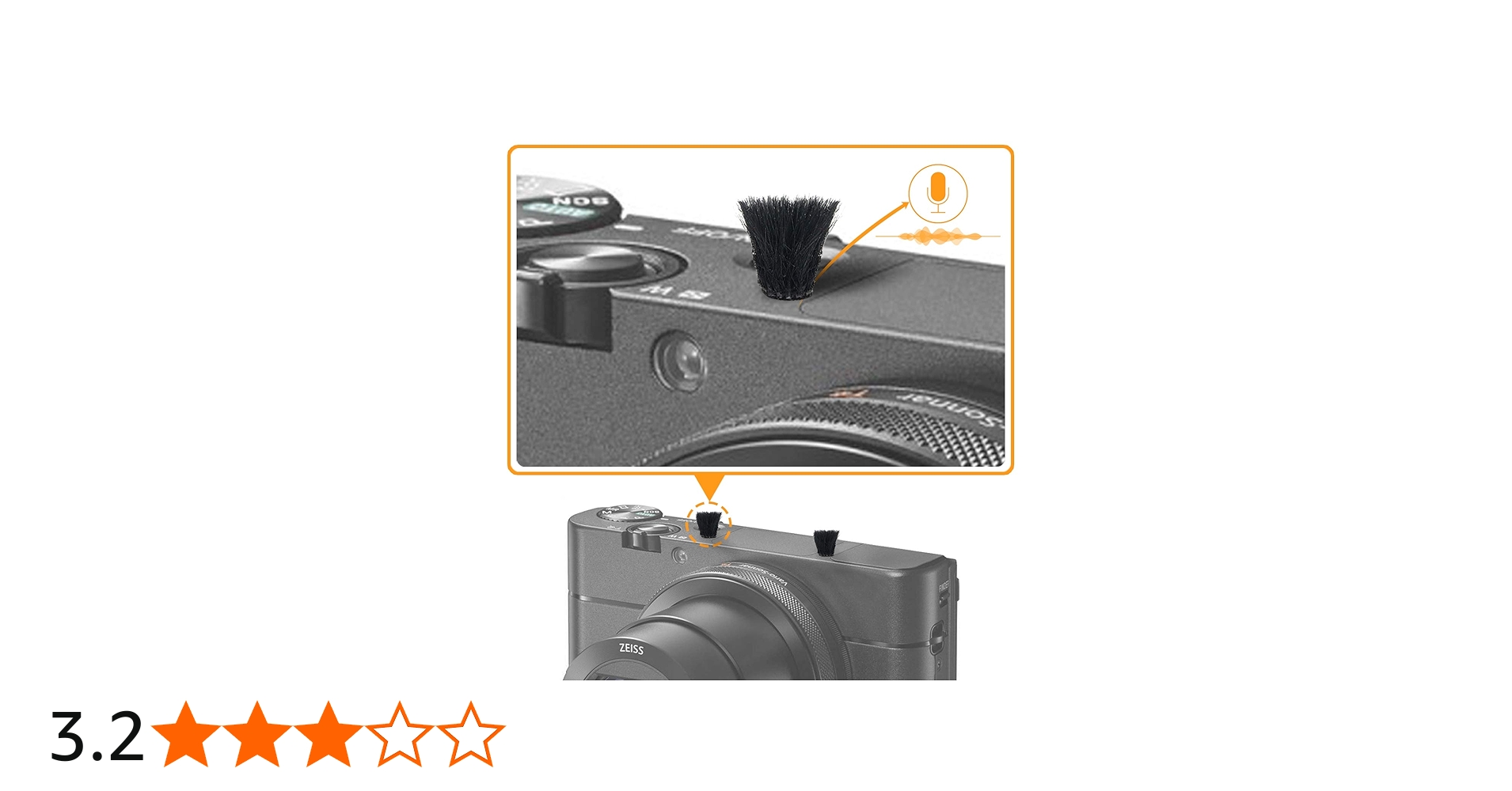 Amazon.co.jp: SUNMON(サンモン) カメラマイク ウィンドスクリーン