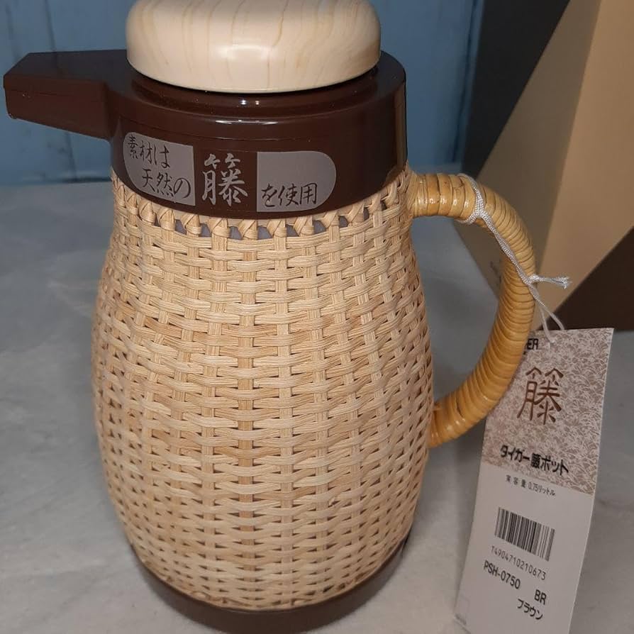 Amazon | タイガー 藤 ポット 魔法瓶 昭和レトロ | ノーブランド品