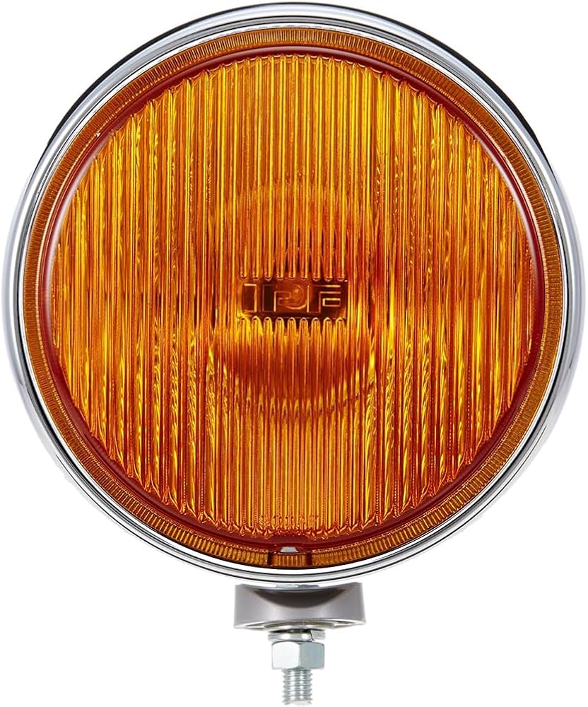 Amazon | IPF フォグランプ ハロゲン H3 丸形 直径200mm 12V用 1個入