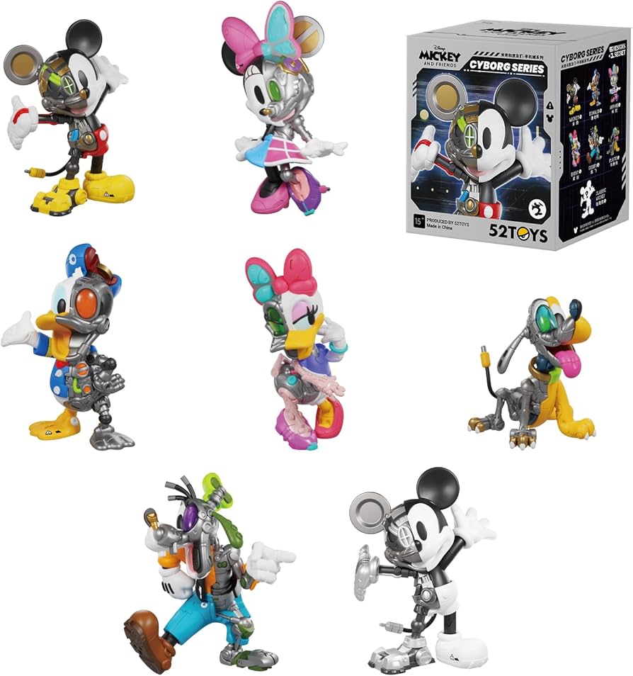 Amazon.co.jp: 52TOYS BLINDBOX x MICKEY MOUSE「CYBORG SERIES