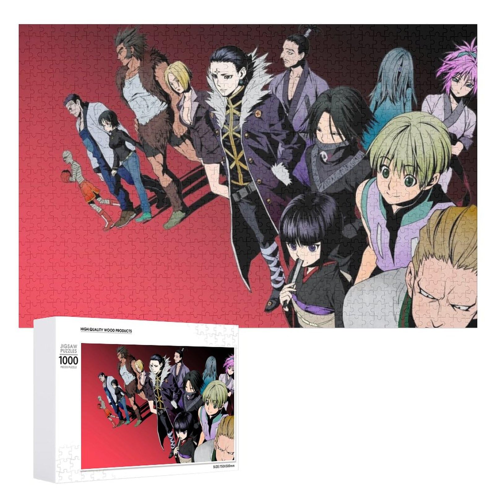 Amazon | HUNTER×HUNTER ゴン キルア クラピカ レオリオ ヒソカ パズル