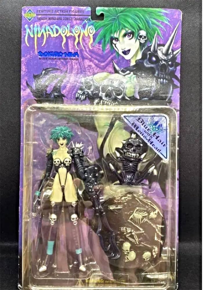 Amazon | ドクロ ニナ 韮沢靖 フィギュア (ブルーヘア | フィギュア