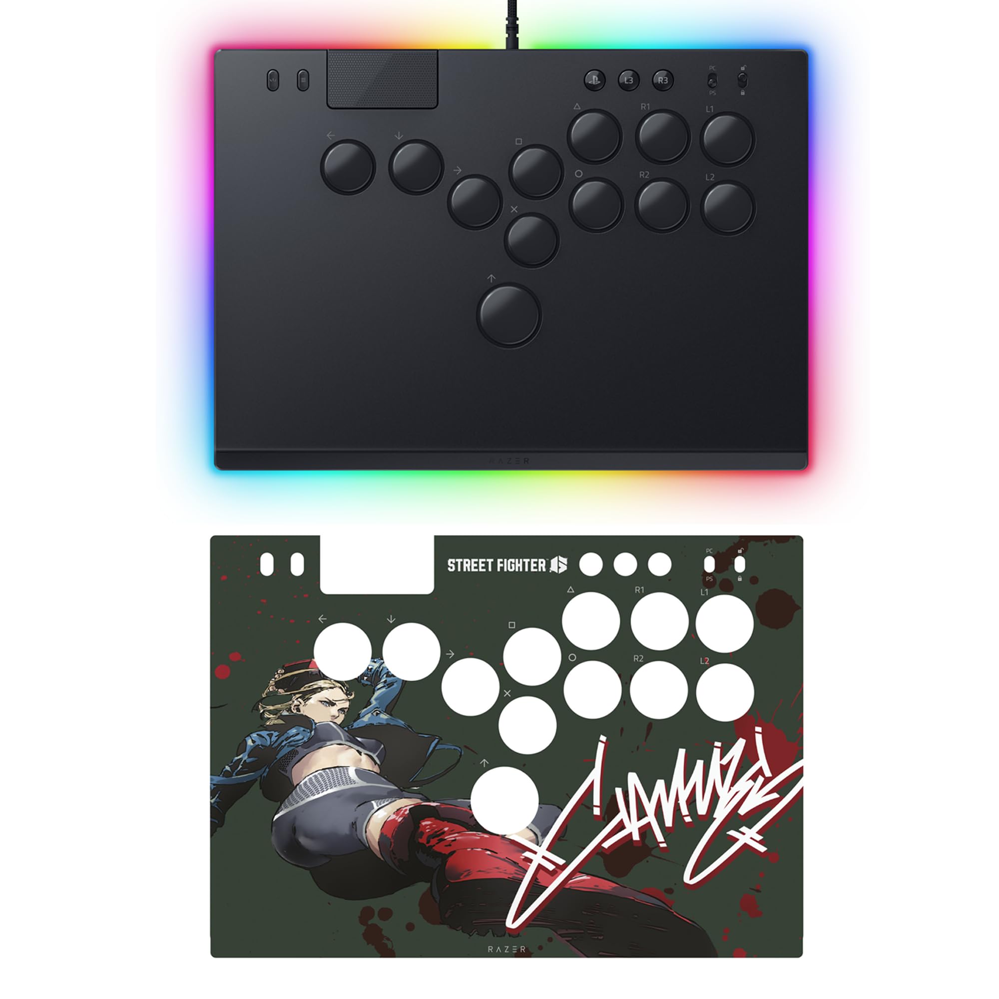 Amazon.com: Razer Kitsune All-Button Arcade Controller & Street