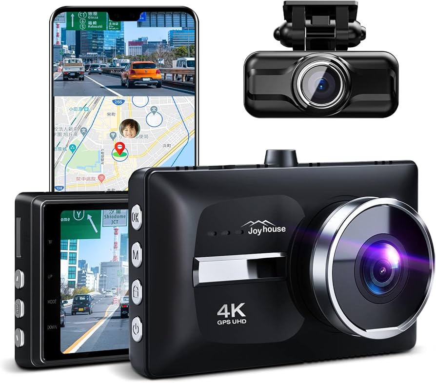 Amazon.co.jp: 【4K UHD Wi-Fi接続】 ドライブレコーダー 前後カメラ