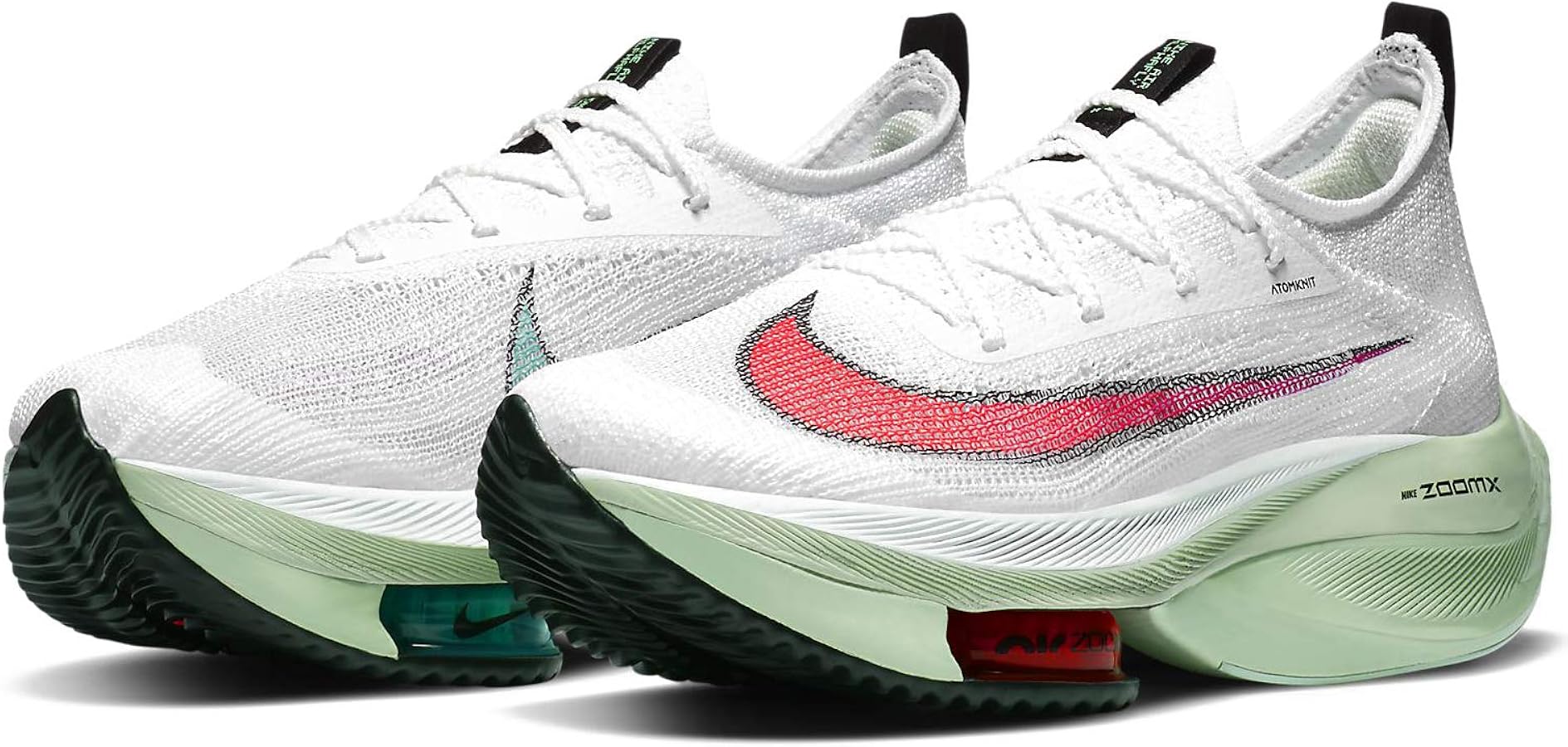 Nike Air Zoom Alphafly1 初代ホワイト/ピンク/グリーン Nike Air Zoom