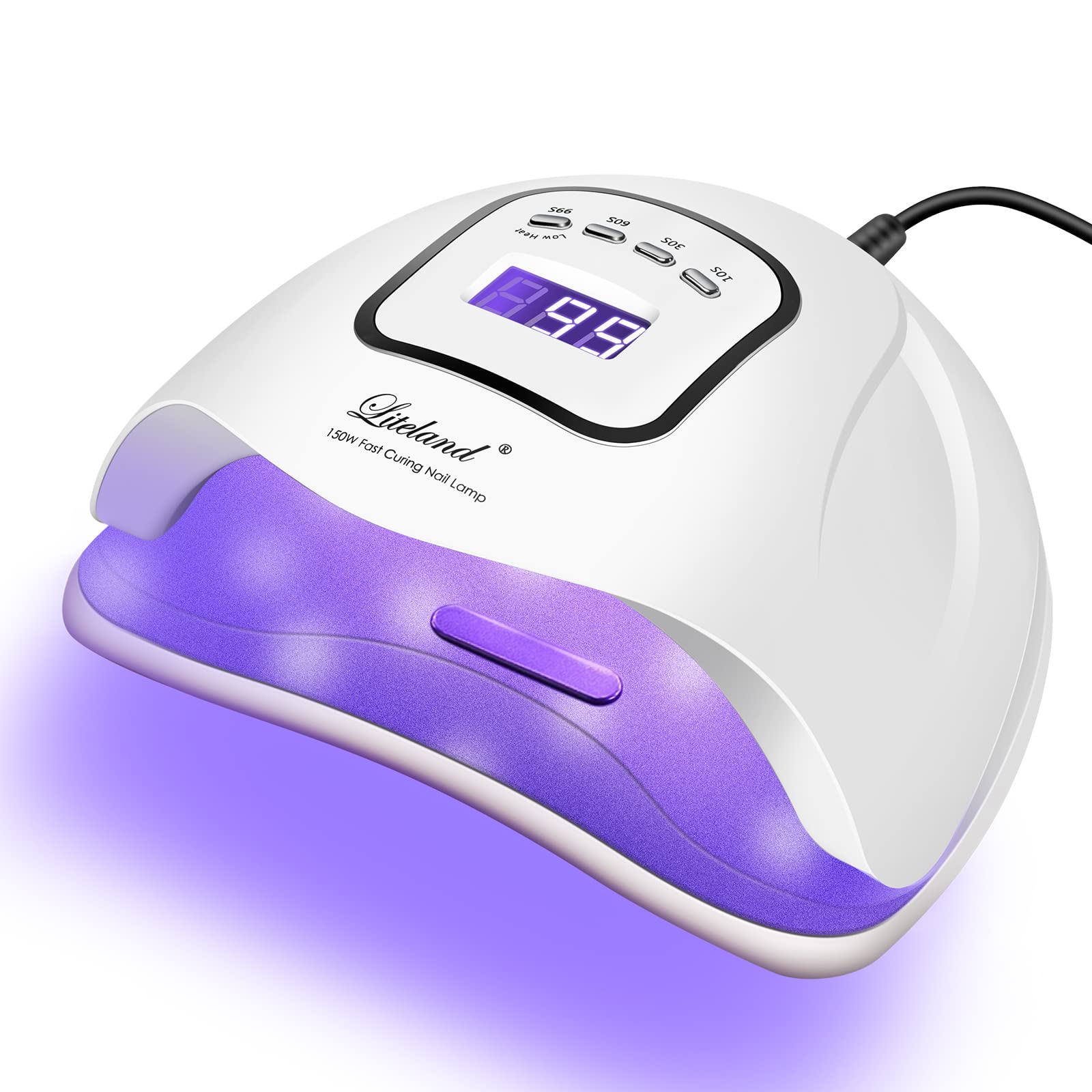 Amazon.com : UV Gel Nail Lamp,150W UV Nail Dryer LED Light for Gel