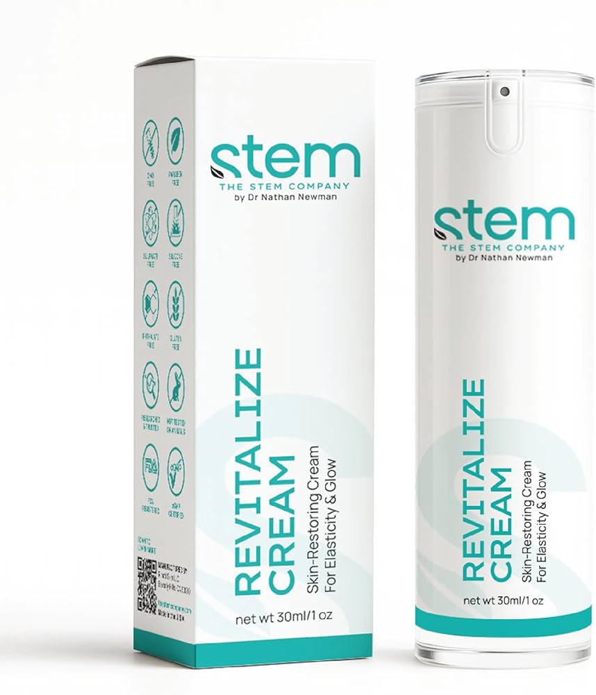 Amazon.com: ReVitalize Night Cream, Stem Cell Serum for Face