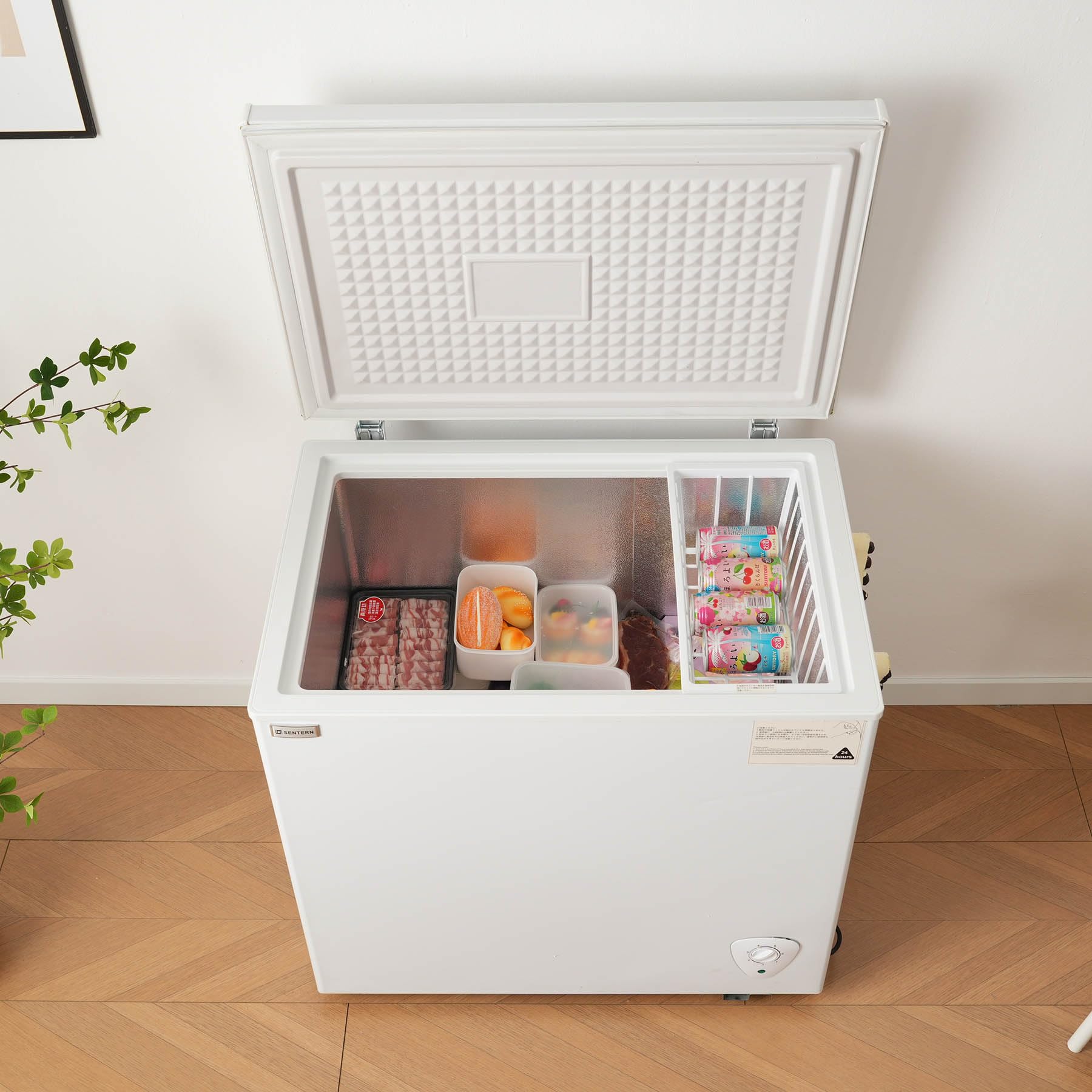 Amazon.co.jp: 冷凍庫 家庭用 小型 業務用 | 上開き チェスト