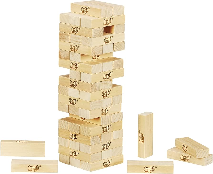 Amazon | ハズブロ(HASBRO) ジェンガ ゲーム(2018) JENGA 天然木使用の