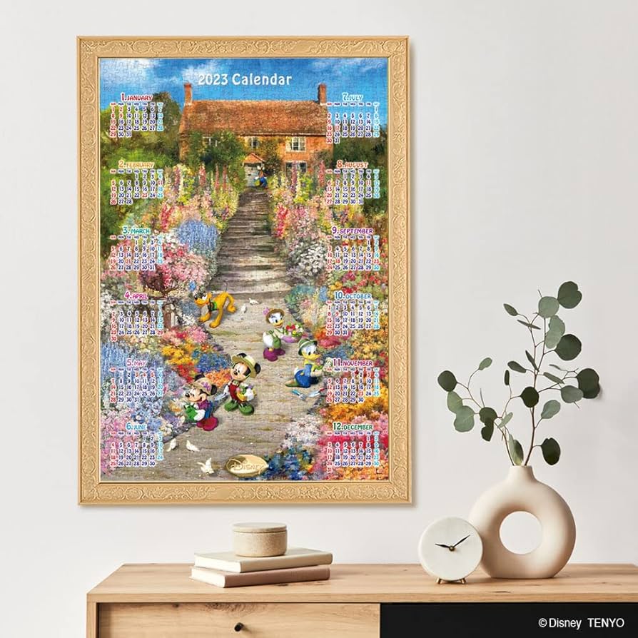 Amazon | 1000ピース ジグソーパズル ディズニー 陽だまりの庭園（2023