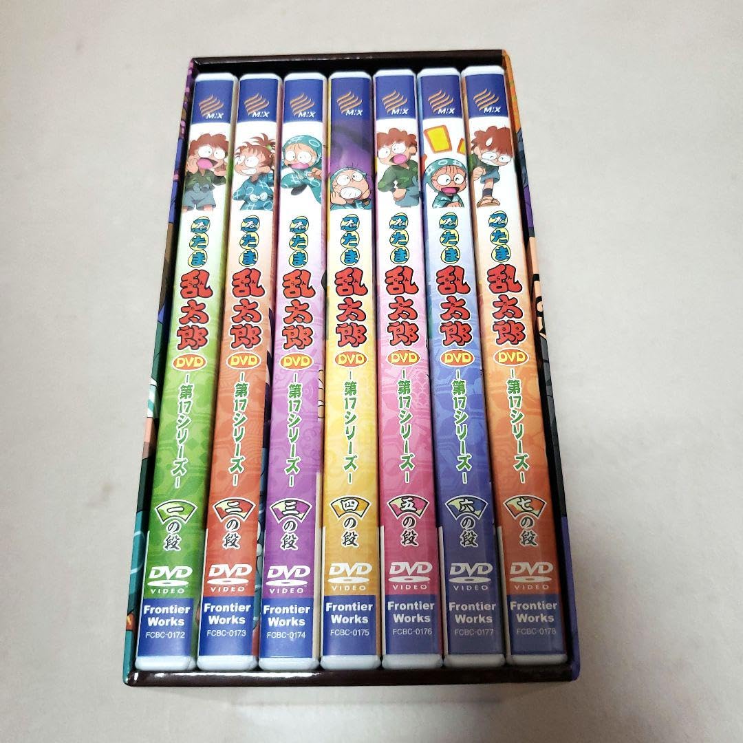 Amazon.co.jp: 収納BOX付アニメ 忍たま乱太郎 17シリーズ(全7巻) dvd