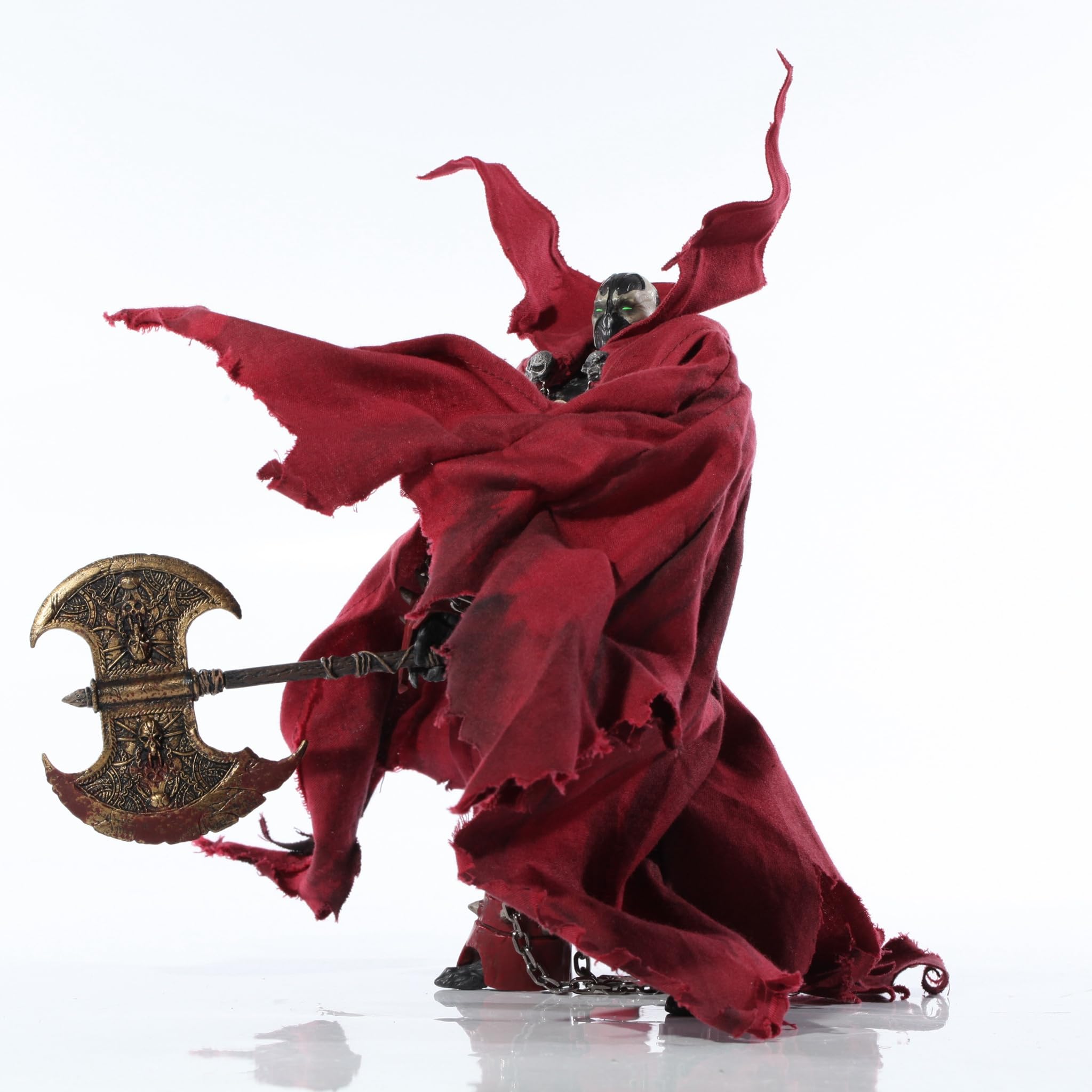 FORGEKNIGHT [No Figures] 1/12 Scale Custom Red Wired Cape for
