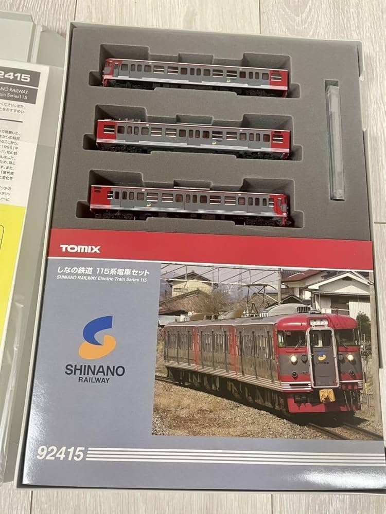 Amazon | TOMIX 92415 しなの鉄道 115系 電車 3両セット セット編成