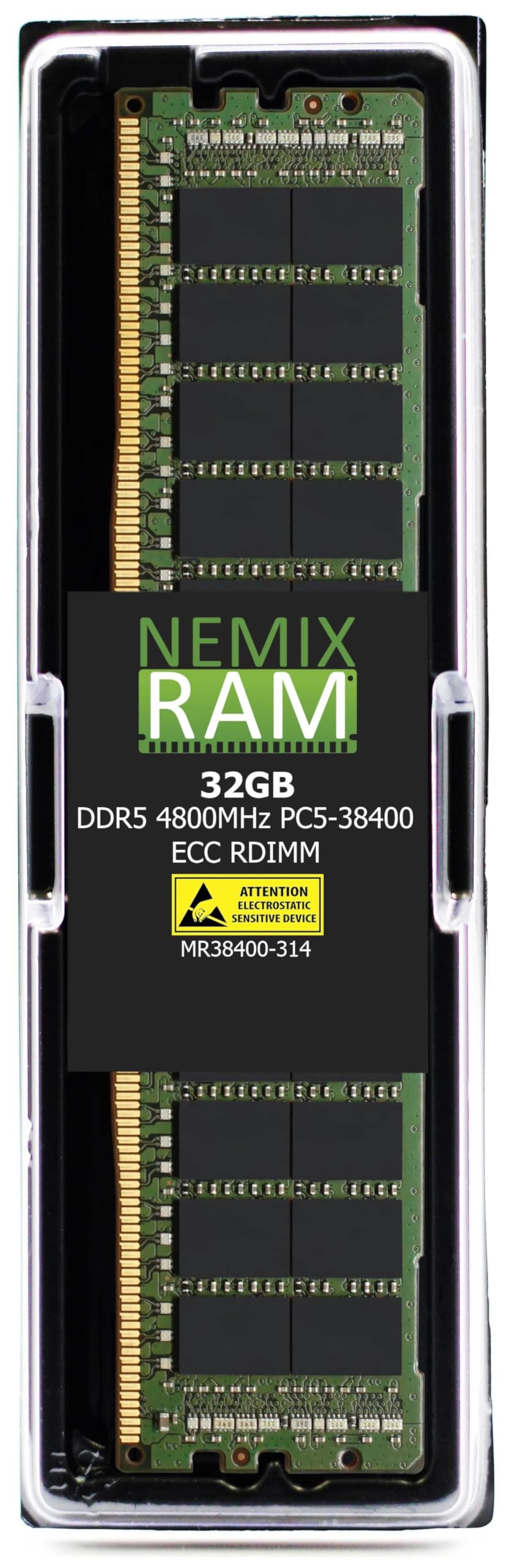 NEMIX RAM 32GB (1X32GB) DDR5 4800MHZ PC5-38400 1Rx4 1.1V CL40 288