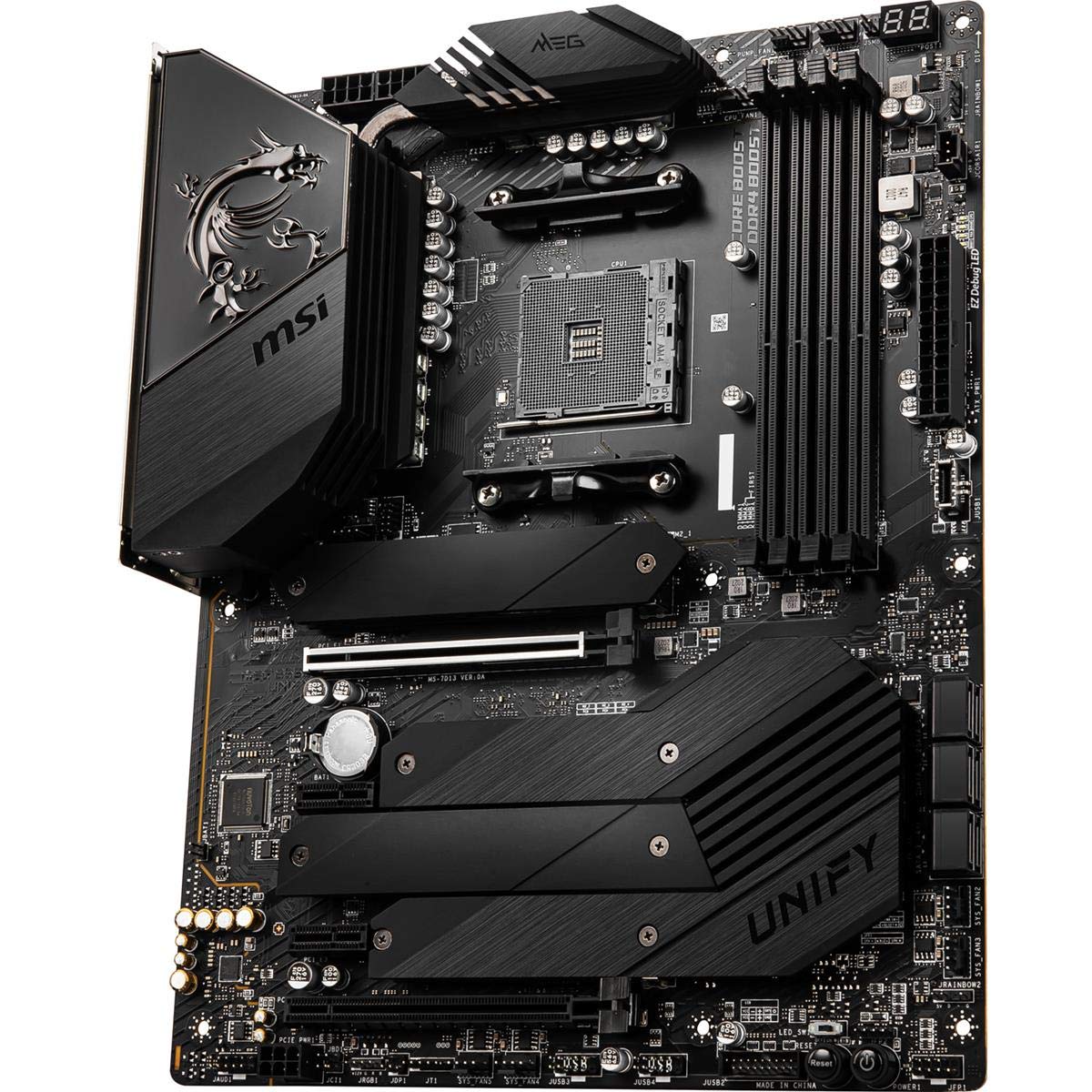 Amazon | MSI MEG B550 Unify ゲーミングマザーボード (AMD AM4、DDR4