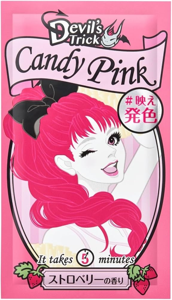Amazon.co.jp: クイスクイス デビルズトリック キャンディピンクN 髪色