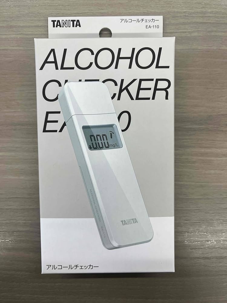 Amazon | タニタ アルコールチェッカー EA-110-WH ホワイト | TANITA