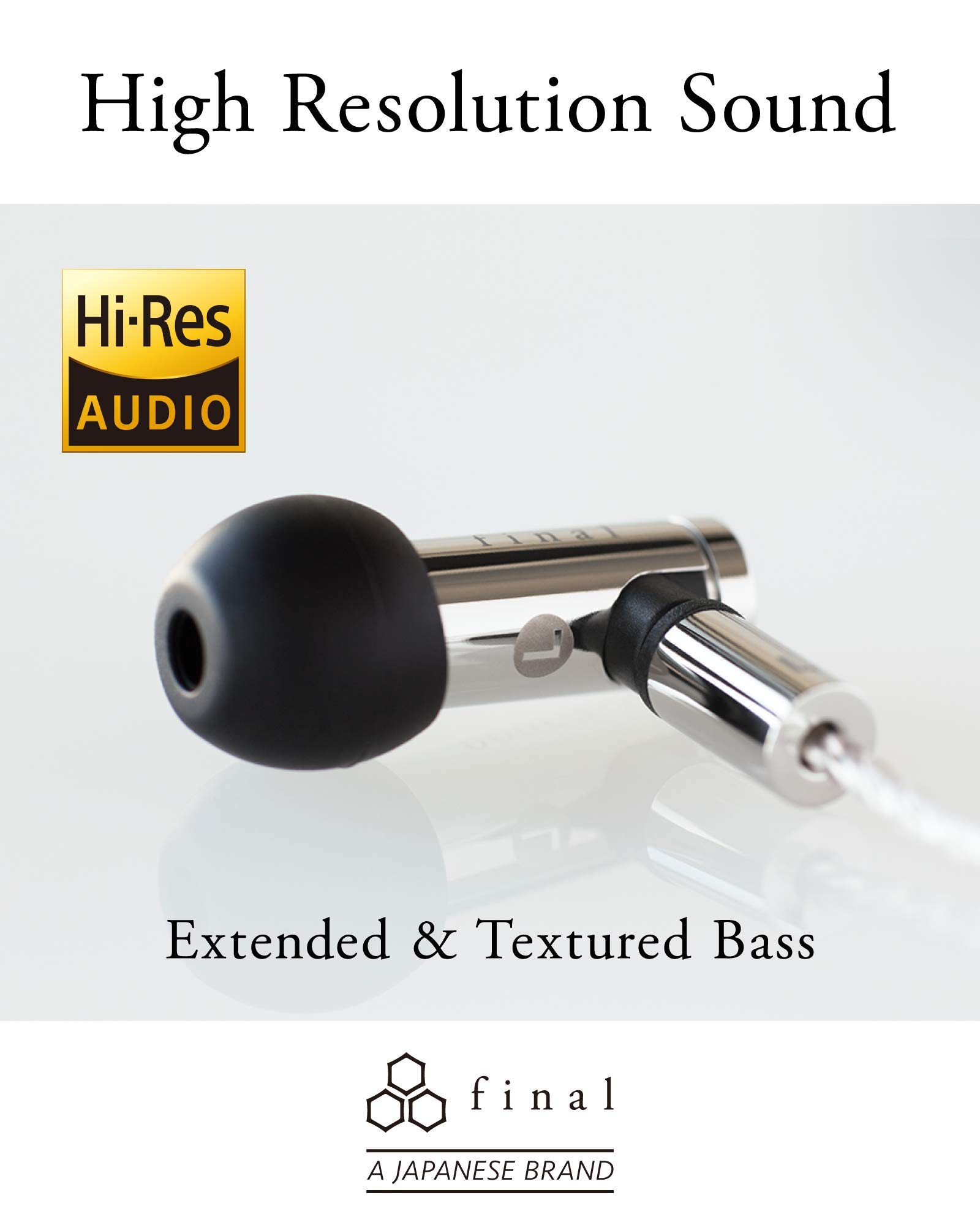 Amazon.co.jp: final E5000 カナル型イヤホン MMCX端子 リケーブル対応