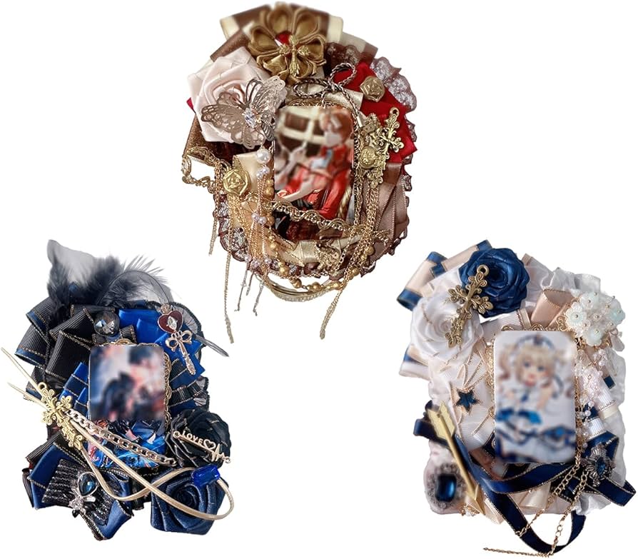 Amazon | 缶バッジ用ロゼット 長方形缶バッジ スクエア缶バッジ