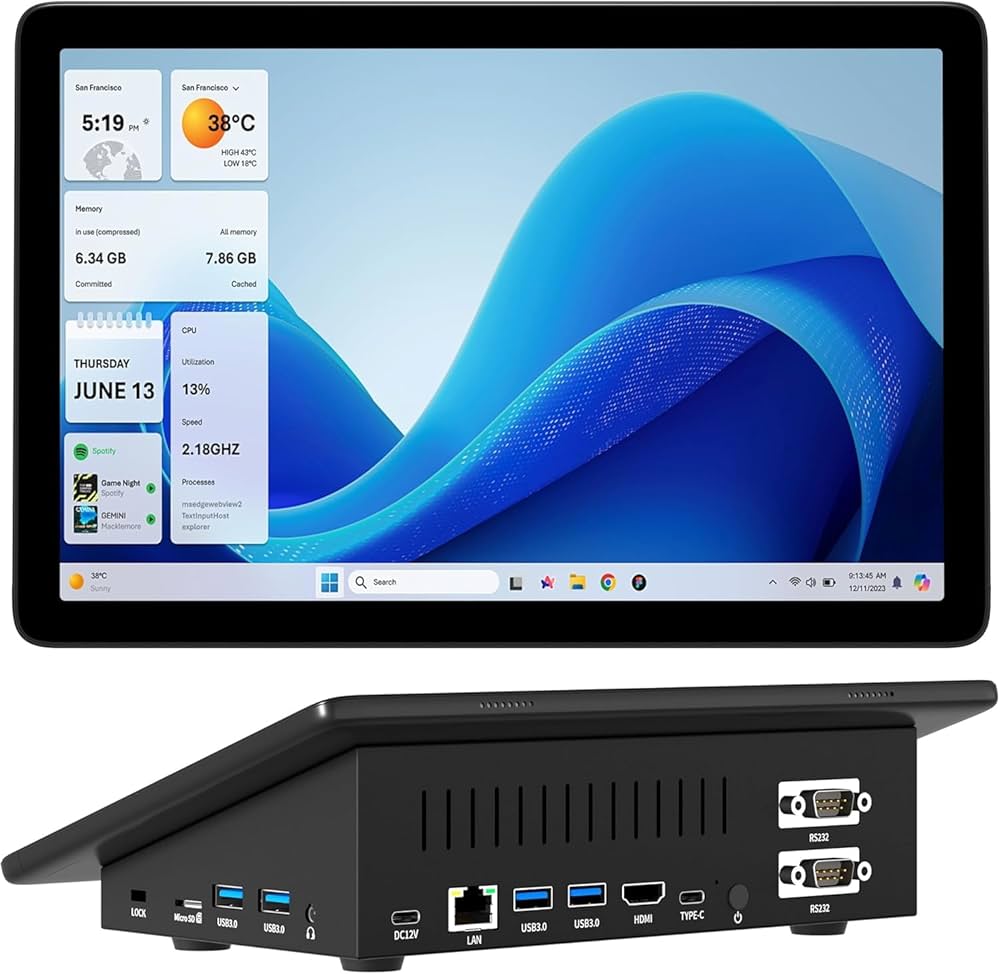 Amazon.co.jp: HigolePC ミニPC 10.1型 Windows 11 Pro Mini PC