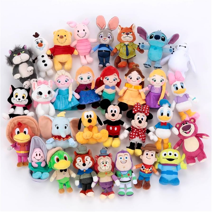 108点 まとめ売り ディズニー マスコット ぬいぐるみ キーホルダー