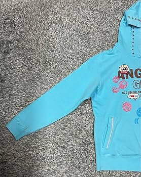 Amazon.co.jp: エンジェルブルー 平成レトロ ナカムラ君パーカー