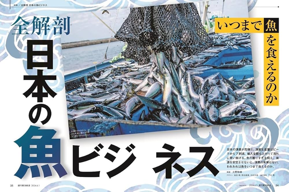 週刊東洋経済 2024年6/1号（全解剖 日本の魚ビジネス）[雑誌] | 週刊