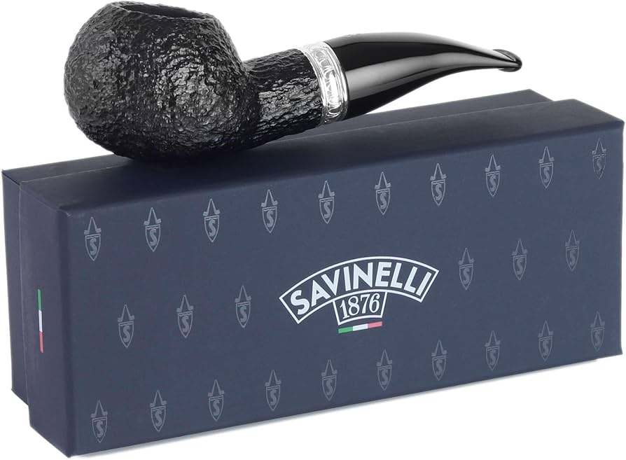 Amazon.co.jp: Savinelli イタリア製タバコ 喫煙パイプ トレヴィ 素朴