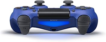Amazon | ワイヤレスコントローラー (DUALSHOCK 4) ウェイブ・ブルー