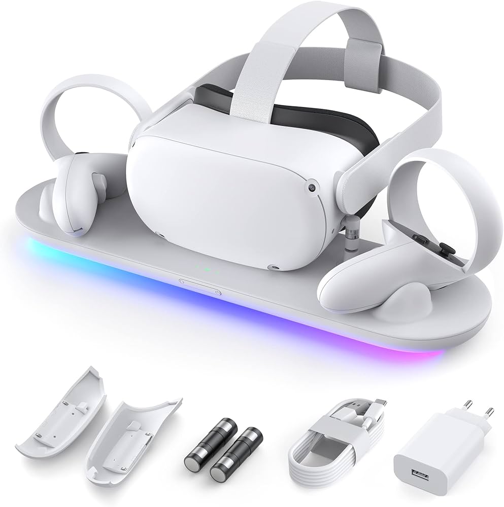 Amazon.co.jp: KIWI design vr充電ドック 充電スタンド vrアクセサリー