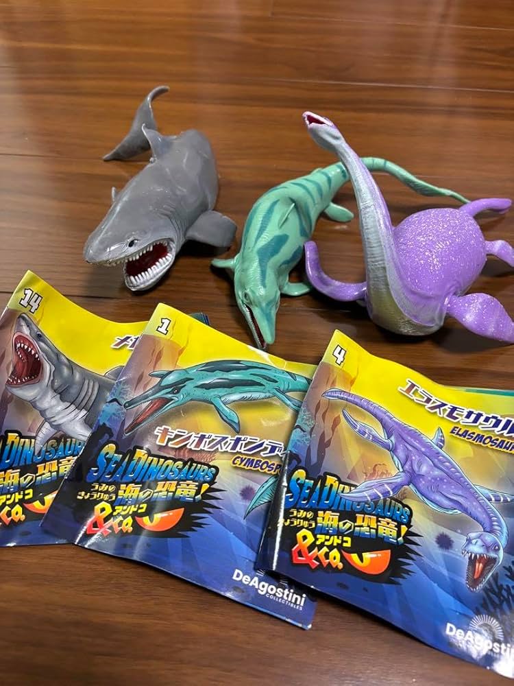Amazon.co.jp: 海の恐竜アンドコ 海の恐竜&co 海の恐竜シリーズ 3体