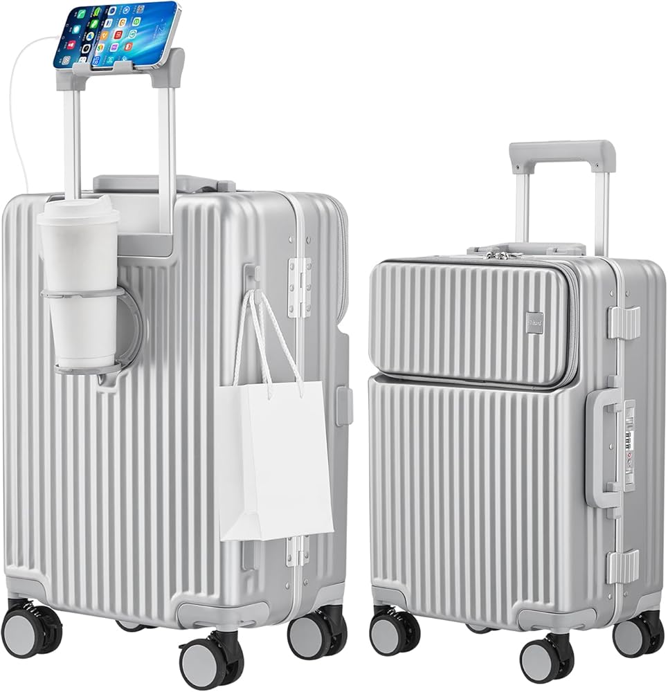 Amazon.co.jp: [Ashard] スーツケース 多機能フロントオープン