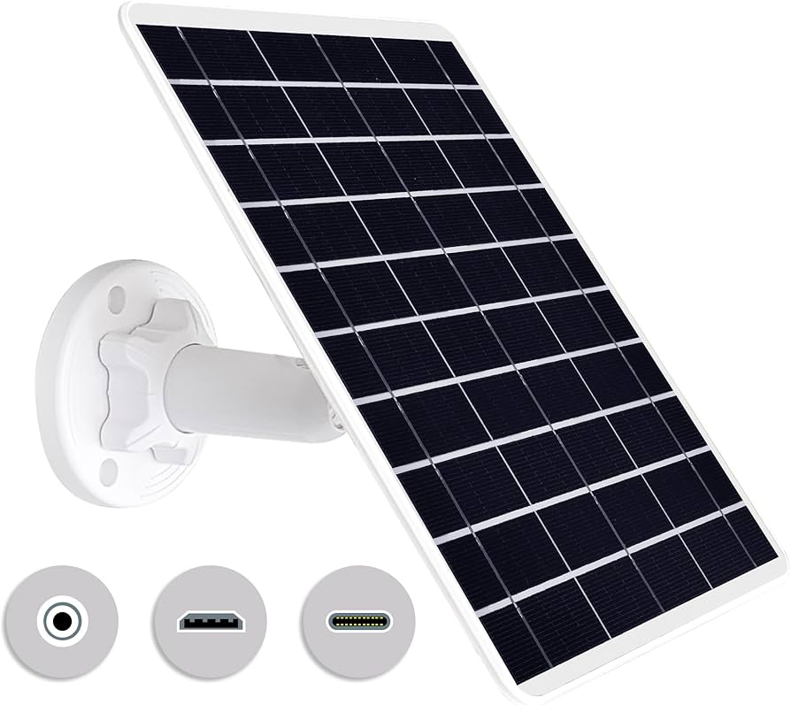 Amazon.com : 8W Solar Panel Compatible with Rechargeable Battery