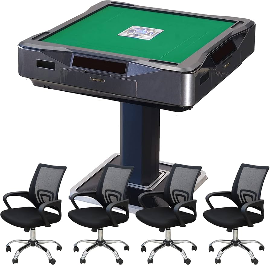 Amazon.co.jp: MJ-REVO Pro2 全自動麻雀卓 麻雀イス セット 28mm牌