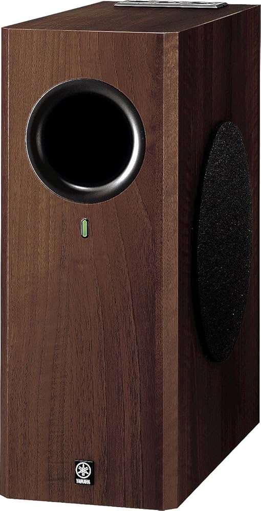 Amazon.co.jp: YAMAHA サブウーファーシステム (ブラウンバーチ) NS