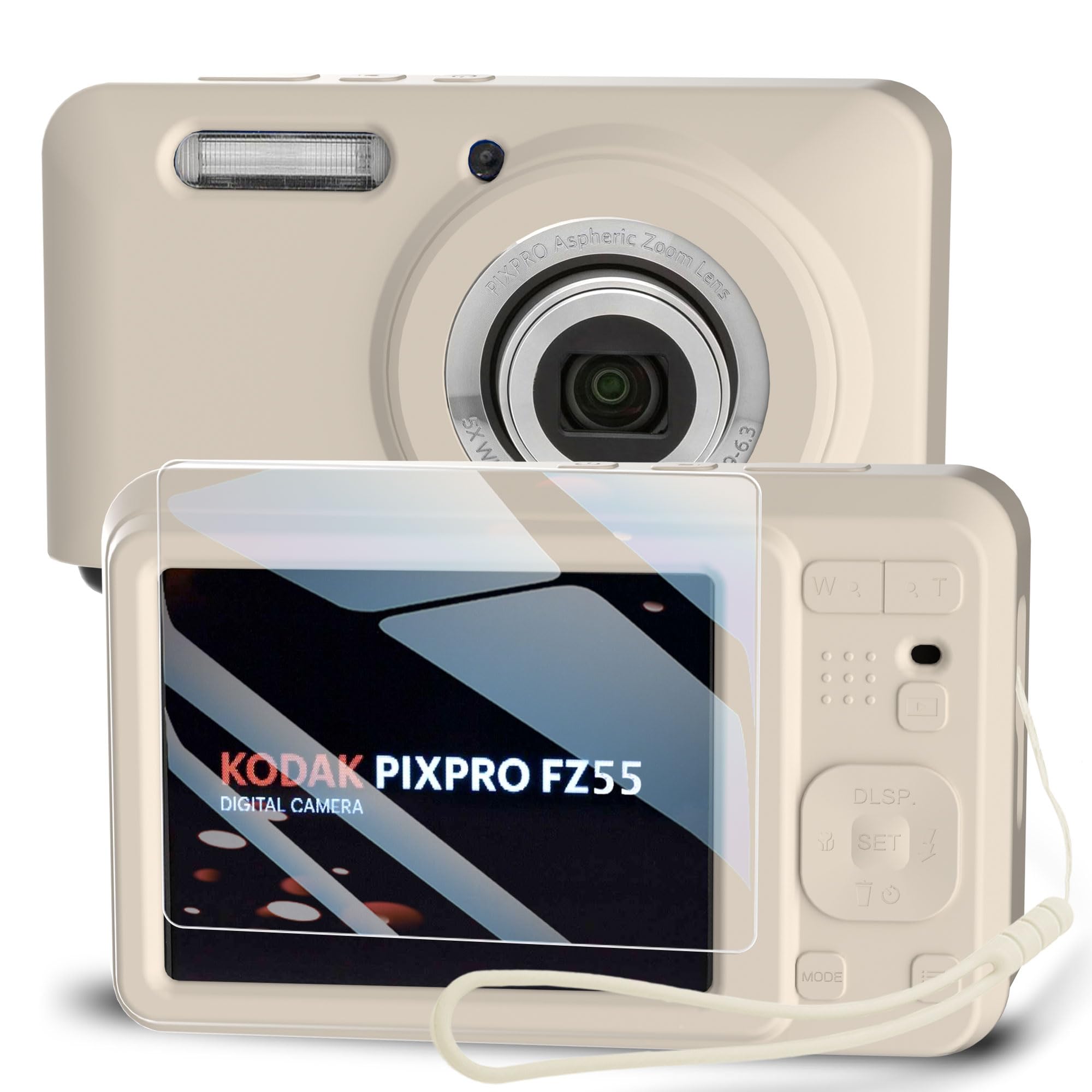 Amazon.com: TUOOUT Silicone Case for Kodak PIXPRO FZ55 Digital
