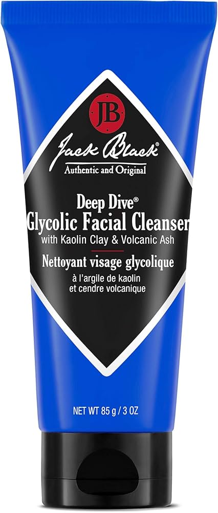 Amazon.com: Jack Black - Deep Dive Glycolic Facial Cleanser, 3 Fl