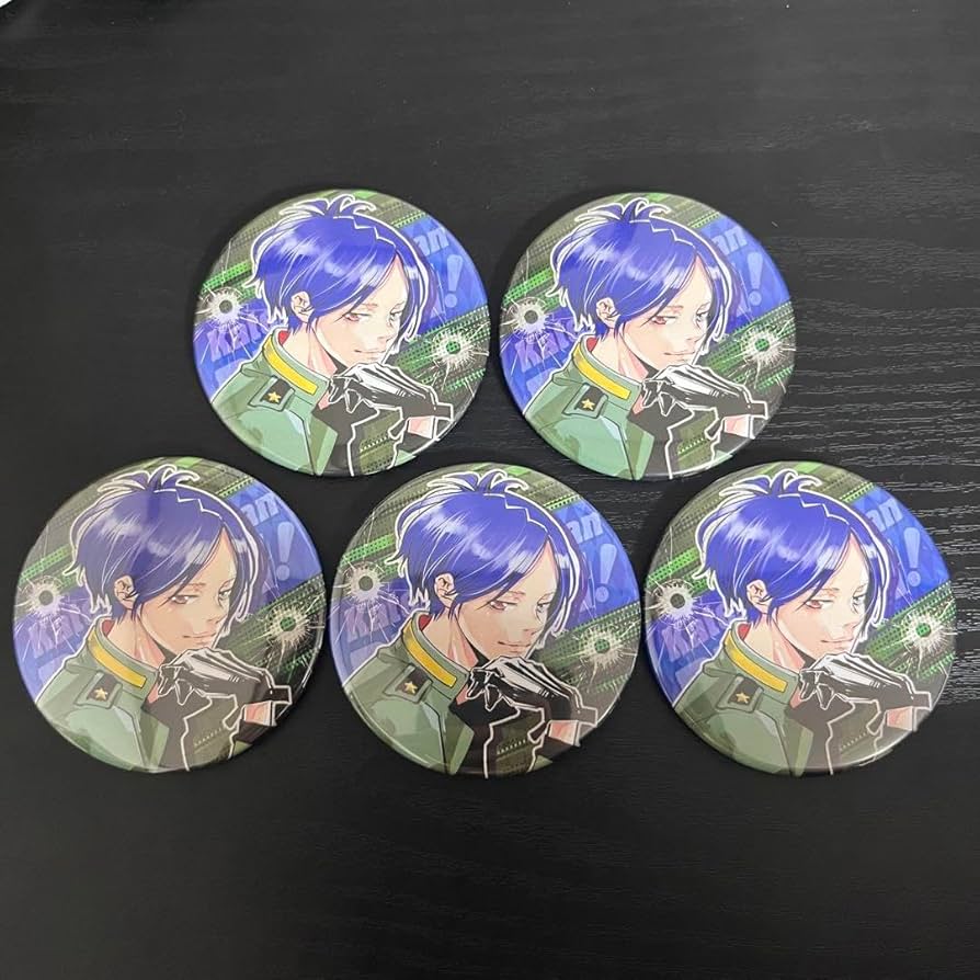 コレクション缶バッジ WJ50周年展 六道骸 2点セット コレクション缶